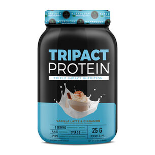 Tripact Protein - Vanilla Latte &amp; Cinnamon &#40;40 Servings&#41;  | GNC